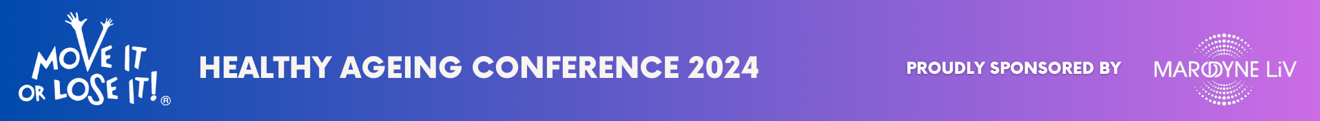 Healthy ageing conference 2024