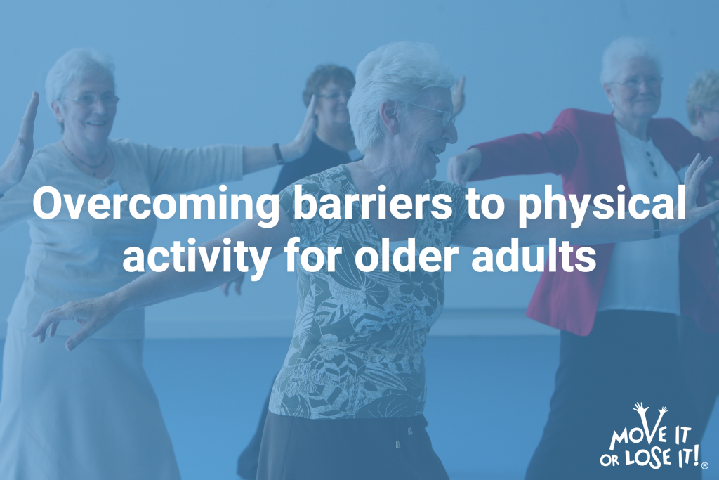 Overcoming barriers to physical activity for older adults eLearning CPD