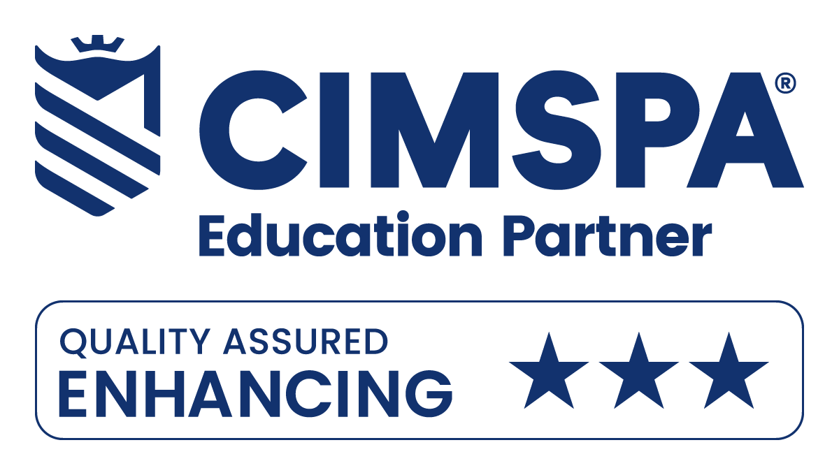 CIMSPA Education Partner - Quality Assured Enhancing, three stars